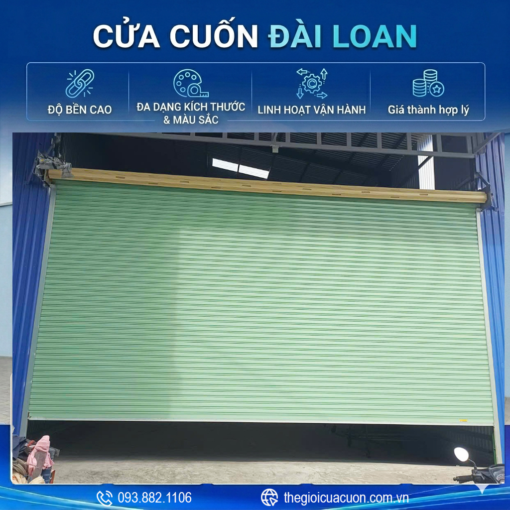 cửa cuốn Đài Loan Hóc Môn